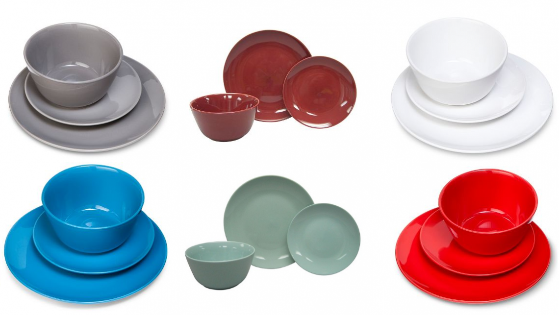 Room Essentials 12Piece Dinnerware Sets for 17.99! Utah Sweet Savings