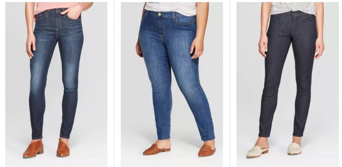 Target Women’s Jeans 14.39 (Reg 17.99)! Regular and Plus Size