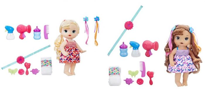 Buy 2017 Baby Alive Cute Hairstyles Blonde Doll Drink Wets Bottle Diapers  Extras online | eBay