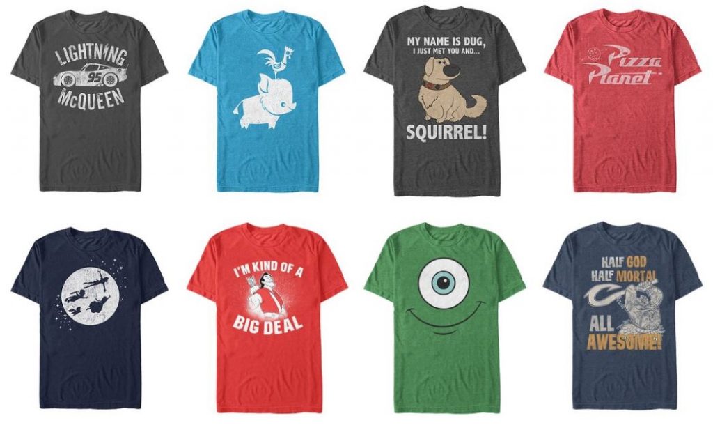 Disney Graphic Tees for Men for 7.99 (Reg 22.99)! Plus Free Shipping