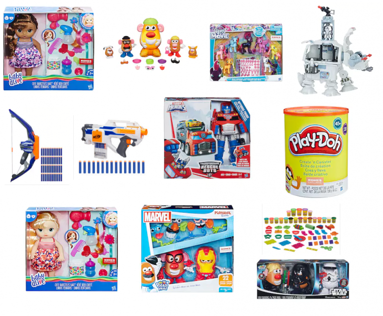 Kohl’s Exclusive Hasbro Toys On Sale Plus TWO 20 Off Codes that Stack