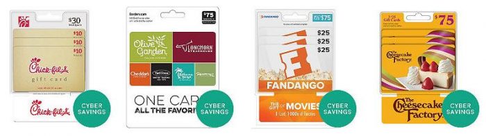 Discounted Gift Card Multi-Packs