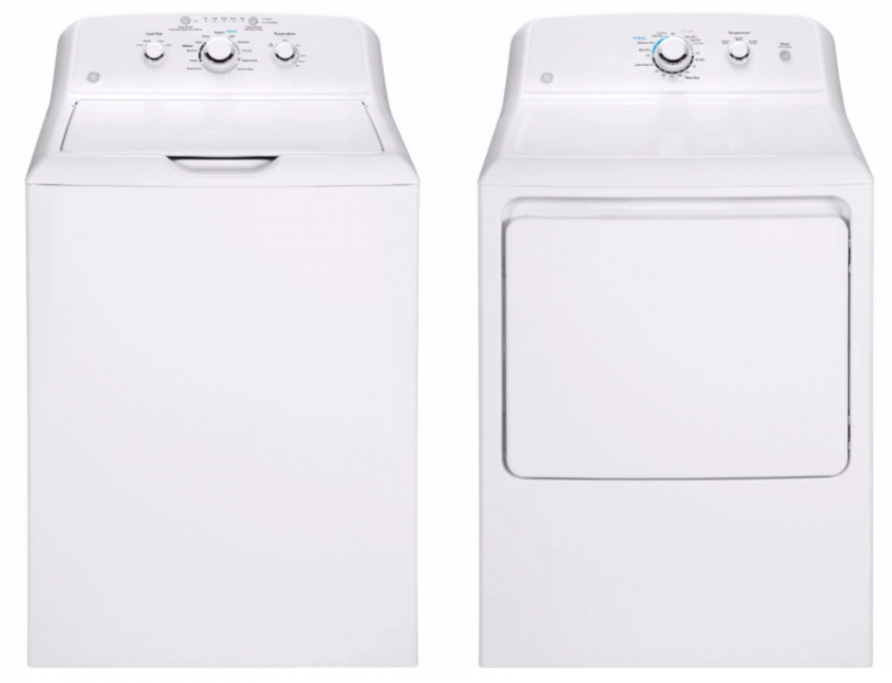 GE Washer & Dryer Only 305 Each Delivered After Rebate (reg 1,000