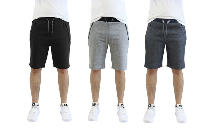 Men’s Tech Fleece Shorts with Zipper Pockets, 2-Pack for $13.49! *Today ...
