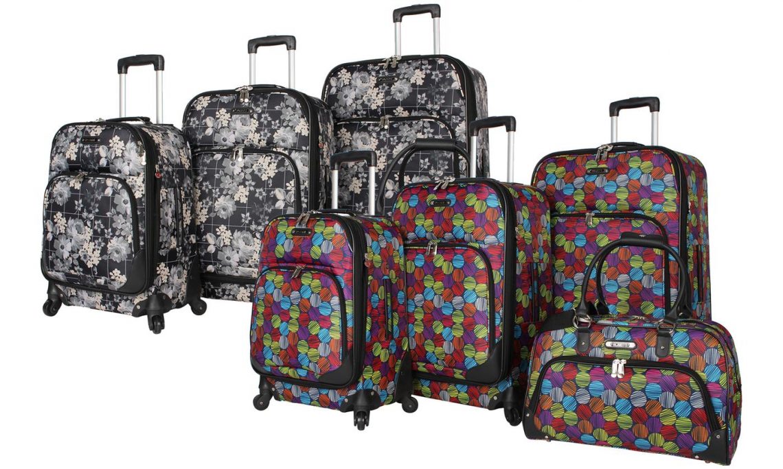 Rosetti Lightweight Expandable Spinner Luggage Set for $116.99 ...