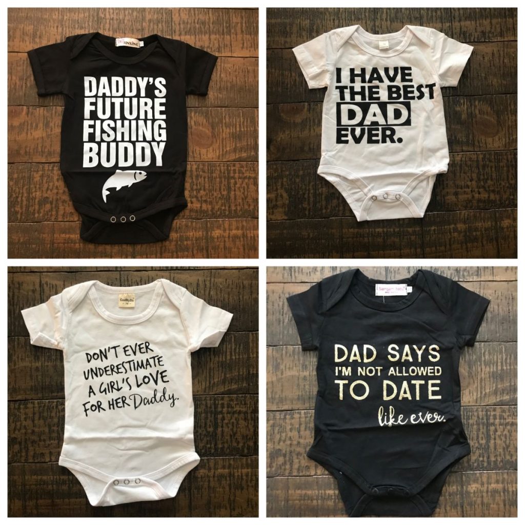 Father’s Day Graphic Baby Onesies 5 Options 12.98 (reg 17.99