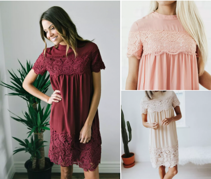 Faith Lace Dress for $32.98 Shipped (Reg $55.99) – Utah Sweet Savings
