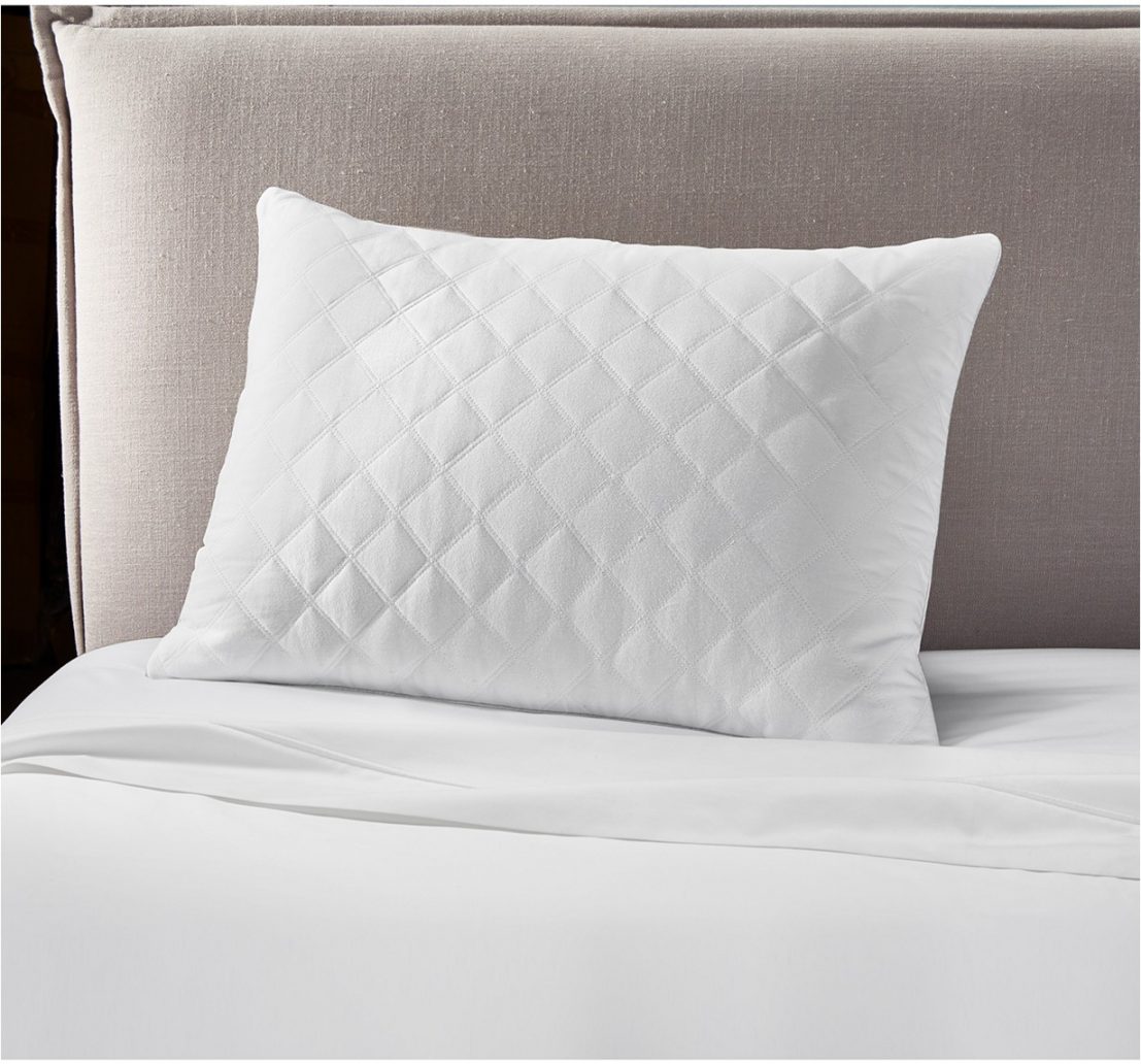 Martha Stewart Essentials Quilted Standard DownAlternative Pillow for