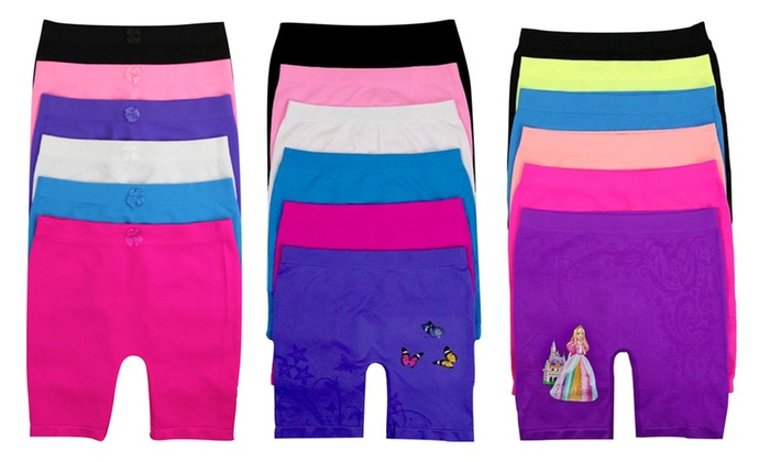 Kids’ Seamless Above-the-Knee Shorts (6-Pack) just $15.99 (Reg. $40 ...
