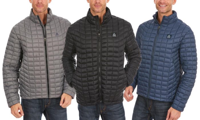Reebok Midweight Quilted Puffer Jacket 