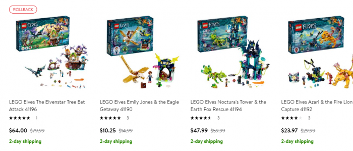 lego elves noctura showdown