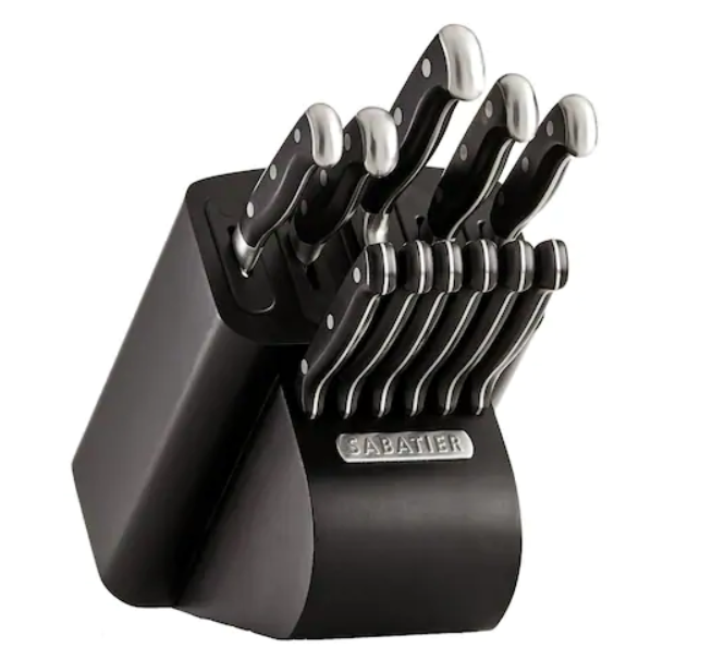 Sabatier Edgekeeper 12pc. SelfSharpening Knife Block Set 34.58 after