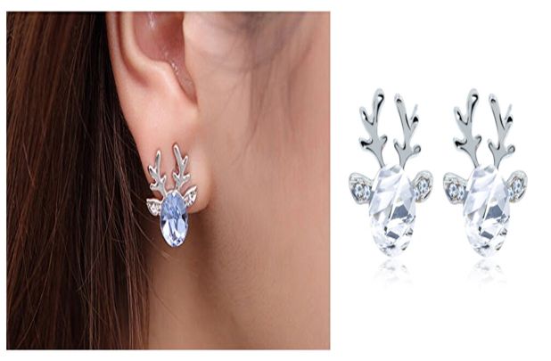 Elegant christmas reindeer earrings for 449 reg 999  utah sweet