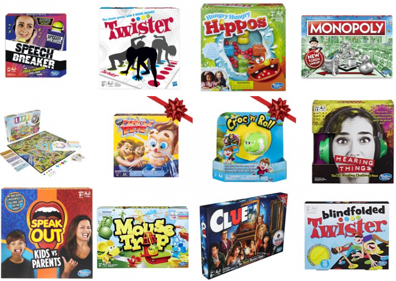 75 off Hasbro Board Games for 4.8810.00 Includes Speech Breaker
