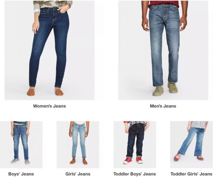Target Jeans for the Family Buy 1 Get 1 50 Off! Kids Jeans from 6