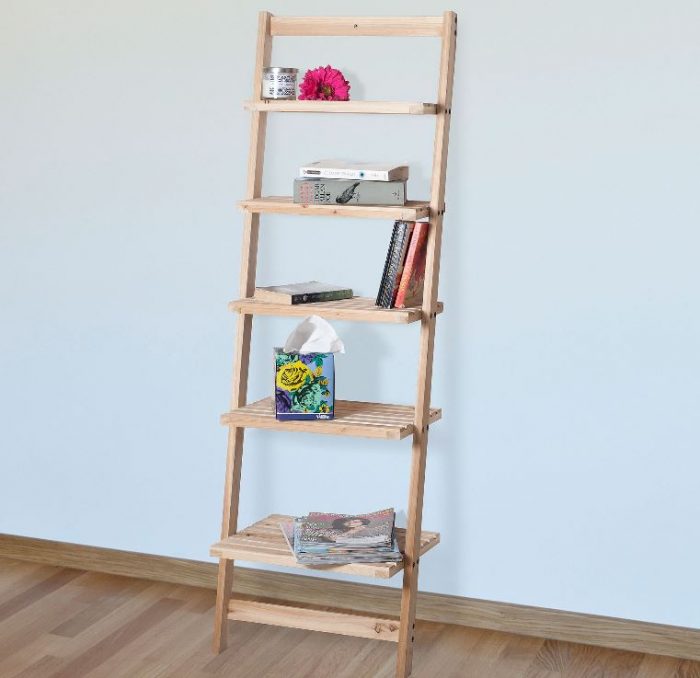 Lavish Home 5Tier Decorative Leaning Ladder Shelf 27.01 (reg 32.83