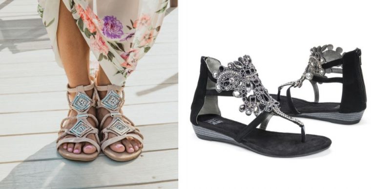 muk luks gladiator sandals