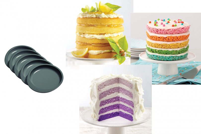 Wilton Easy Layers 5Piece Layer Cake Pan Set for 8.23 (Reg 21.04