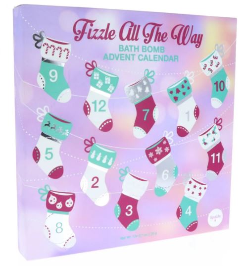 12 Day Bath Bomb Advent Calendar For 16 49 FREE Shipping Ends 12 Day Bath Bomb Advent Calendar For 16 49 FREE Shipping Ends