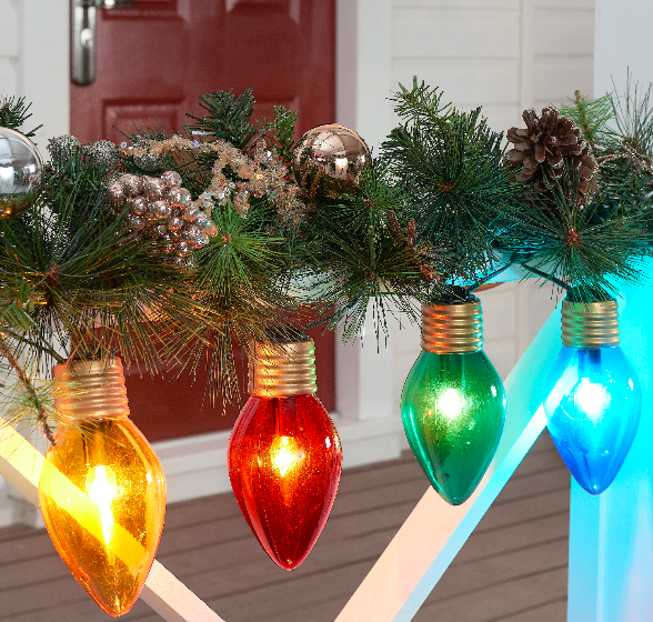 plafond metriek Vriendin Holiday Time Multicolor Jumbo Christmas Lights for $19.86! *8″ with 8  Count* – Utah Sweet Savings