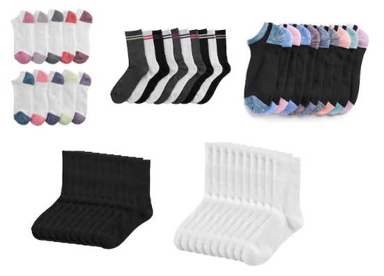 Women’s Tek Gear 10-Pack Socks for $5.04 (Reg $18)! – Utah Sweet Savings
