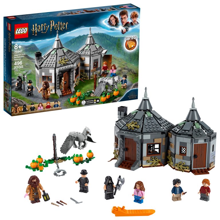 LEGO Harry Potter Hagrid’s Hut: Buckbeak’s Rescue 75947 Building Set