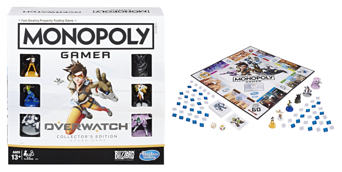 Hasbro E6291 Monopoly Gamer Overwatch Collector's Edition Board Game for sale online 