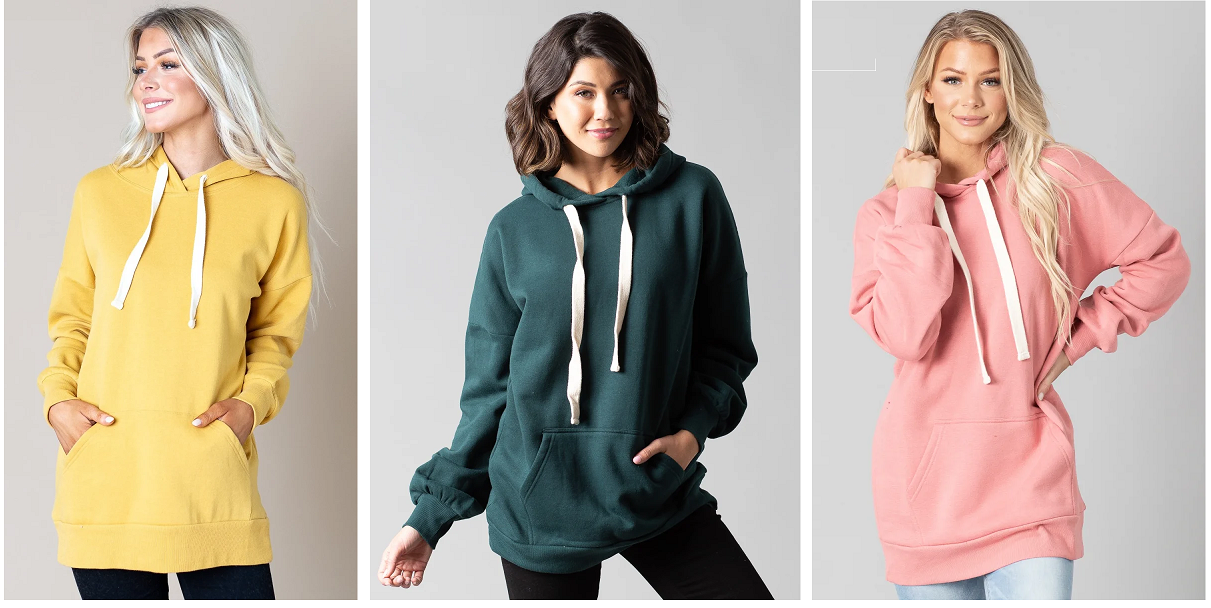 Oversized Hoodie with Pockets for $25.99 Shipped (Reg $44.95)! *Sizes S ...
