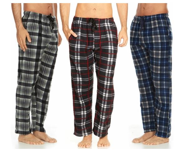 Daresay Men’s Microfleece Pajama Pants 3-Pack for $20.99! *$7 Each ...