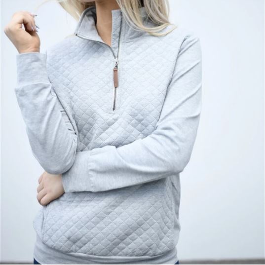 Lightweight Waffle Zip Up Pullover for $29.99 Shipped (Reg $39.99 ...