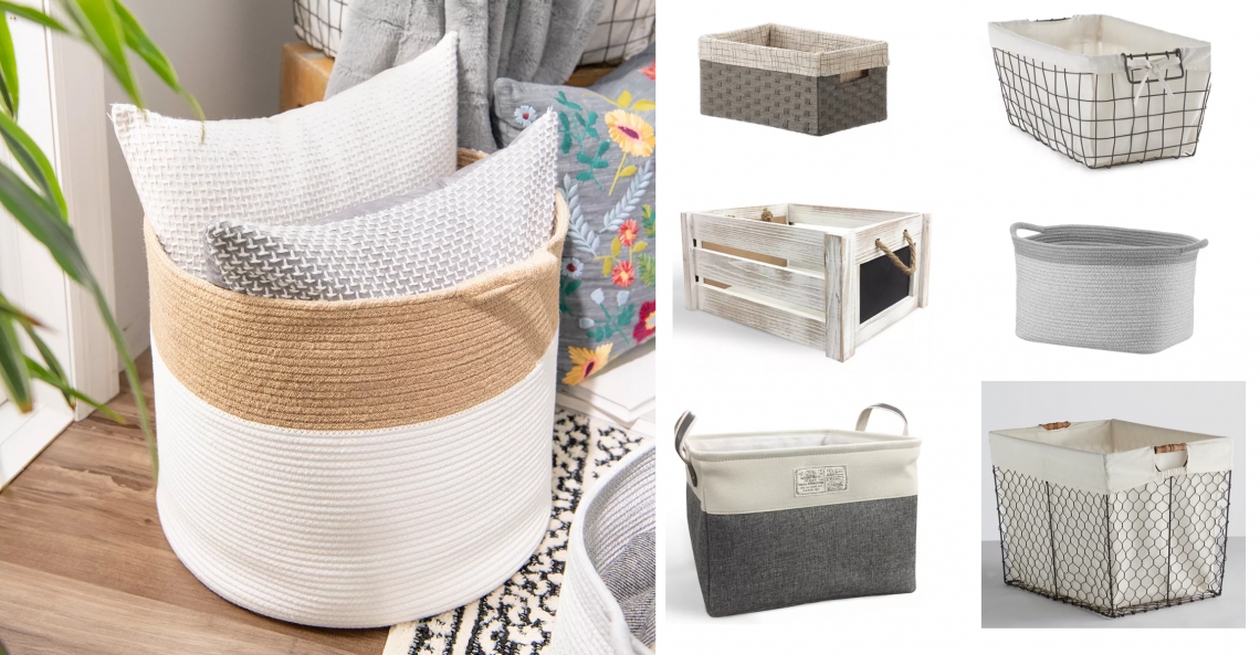 Storage Baskets & Bins for 45 Off! *Get Organized!* Utah Sweet Savings