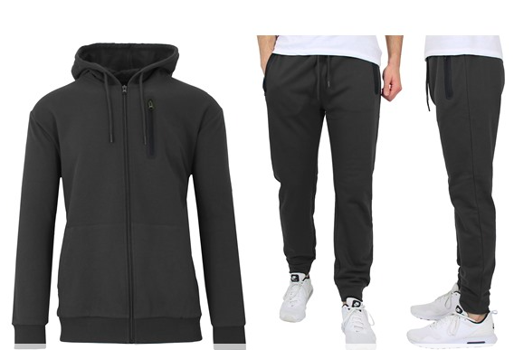 GBH Men’s French Terry Hoodie and Jogger Set for only $19.99 + Free ...