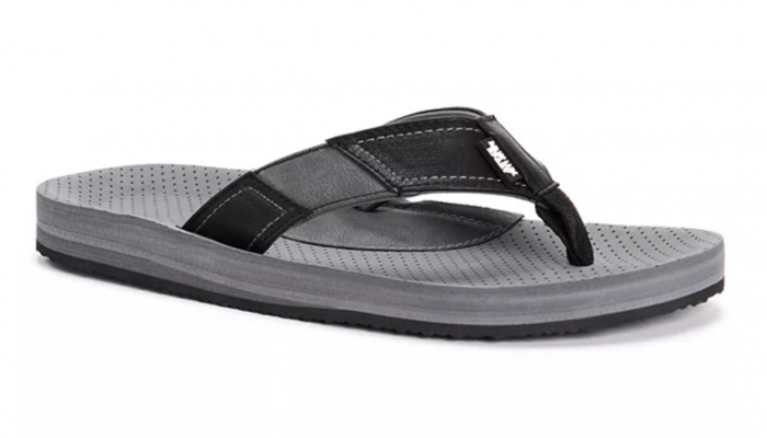 MUK LUKS Mason Men’s Flip Flop Sandals for $16.99 (Reg. $32) + Free ...