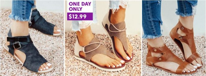 ROSY Boho Chic Sandals for $12.99 (Reg $32) *Today Only* – Utah Sweet ...