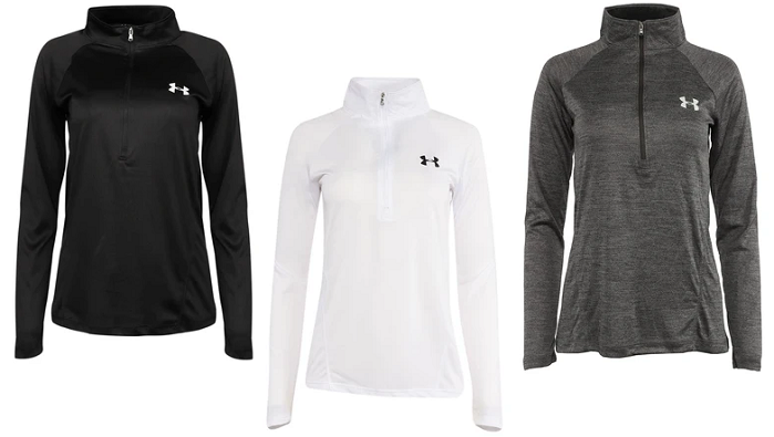 Under Armour Women’s 1/2 Zip Pullover, 2 for $31 + Free Shipping, Just ...